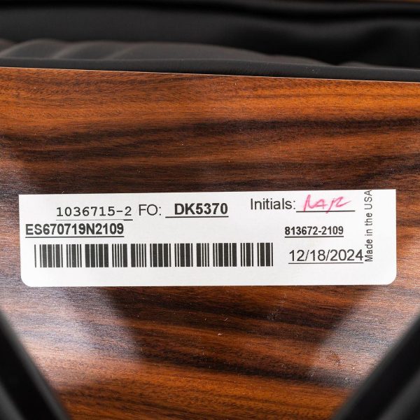 2024 Herman Miller Eames Lounge Chair and Ottoman | Black Leather, Santos Palisander - Image 12