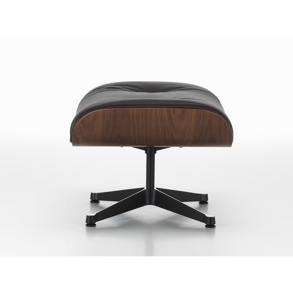2023 Vitra Eames Lounge Chair and Ottoman, XL | Dark Brown Leather, Dark Walnut - Image 7